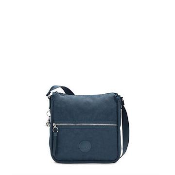 Kipling Oswin Shoulder Bag Táska Sötétkék Szürke | HU 2161XY